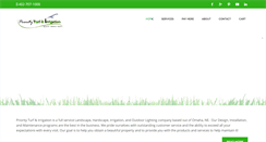 Desktop Screenshot of priorityturf.com
