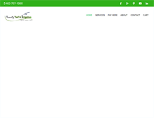 Tablet Screenshot of priorityturf.com